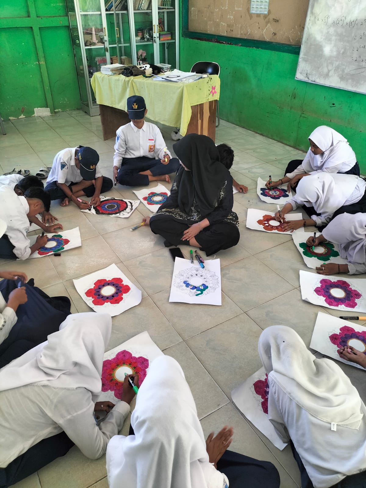 Kaligrafi SMP Negeri 1 Pugaan