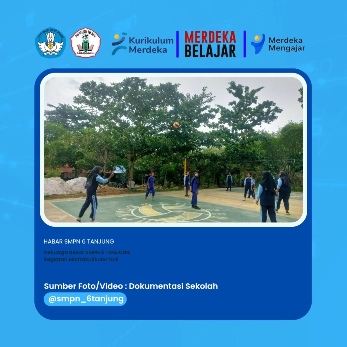 KEGIATAN EKSTRAKURIKULER voly
