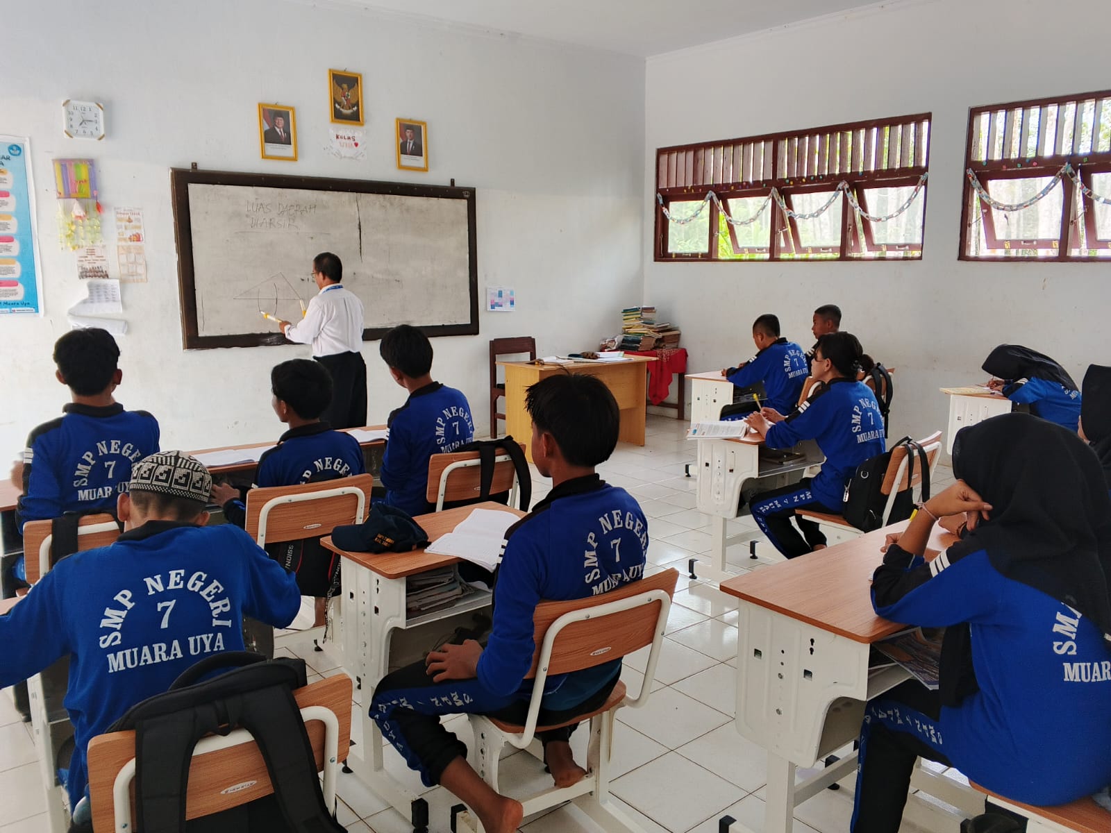 Kegiatan ektrakurikuler OSN Matematika bulan ramadhan