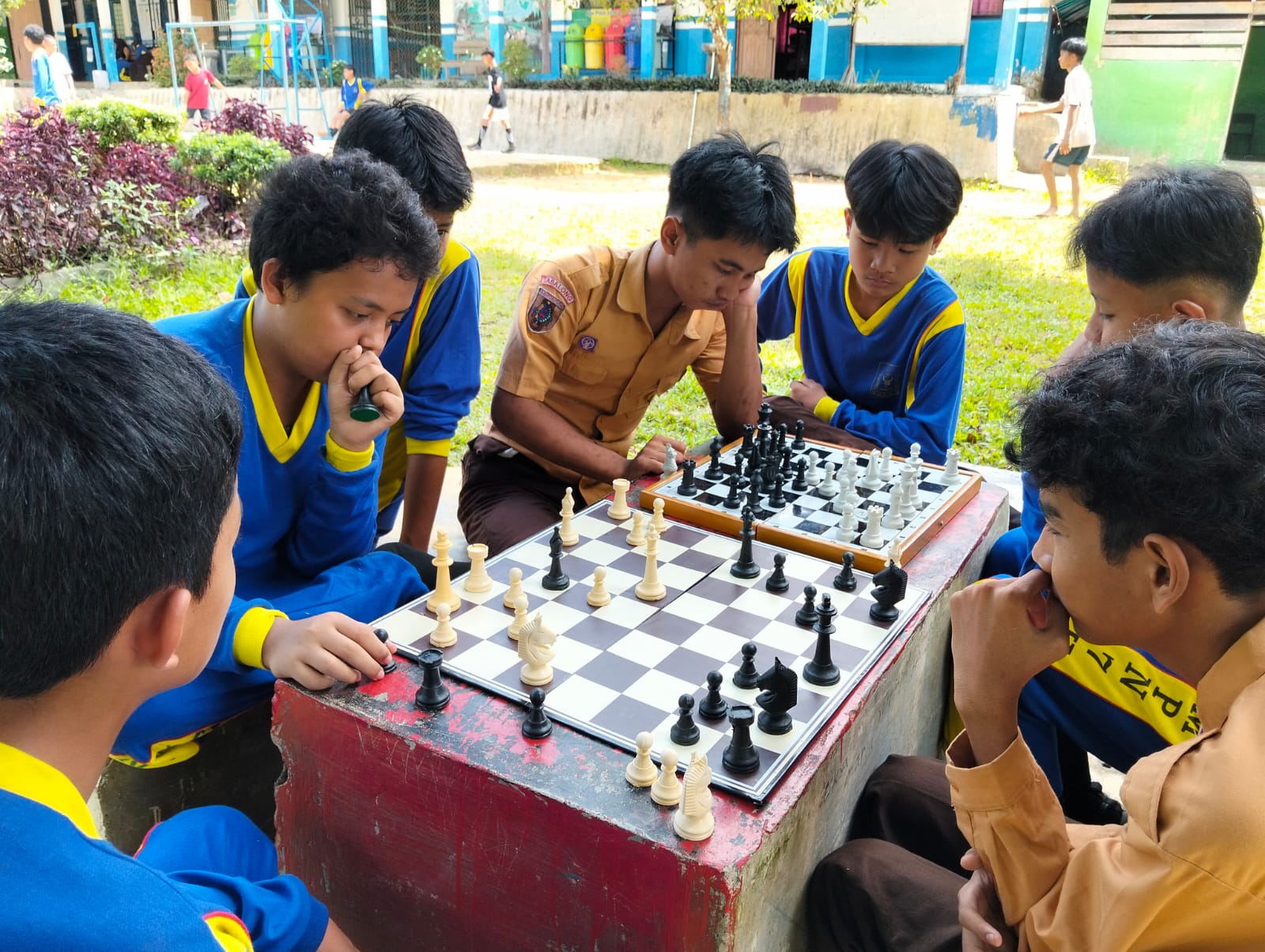 Kegiatan ekskul setiap minggu sekali