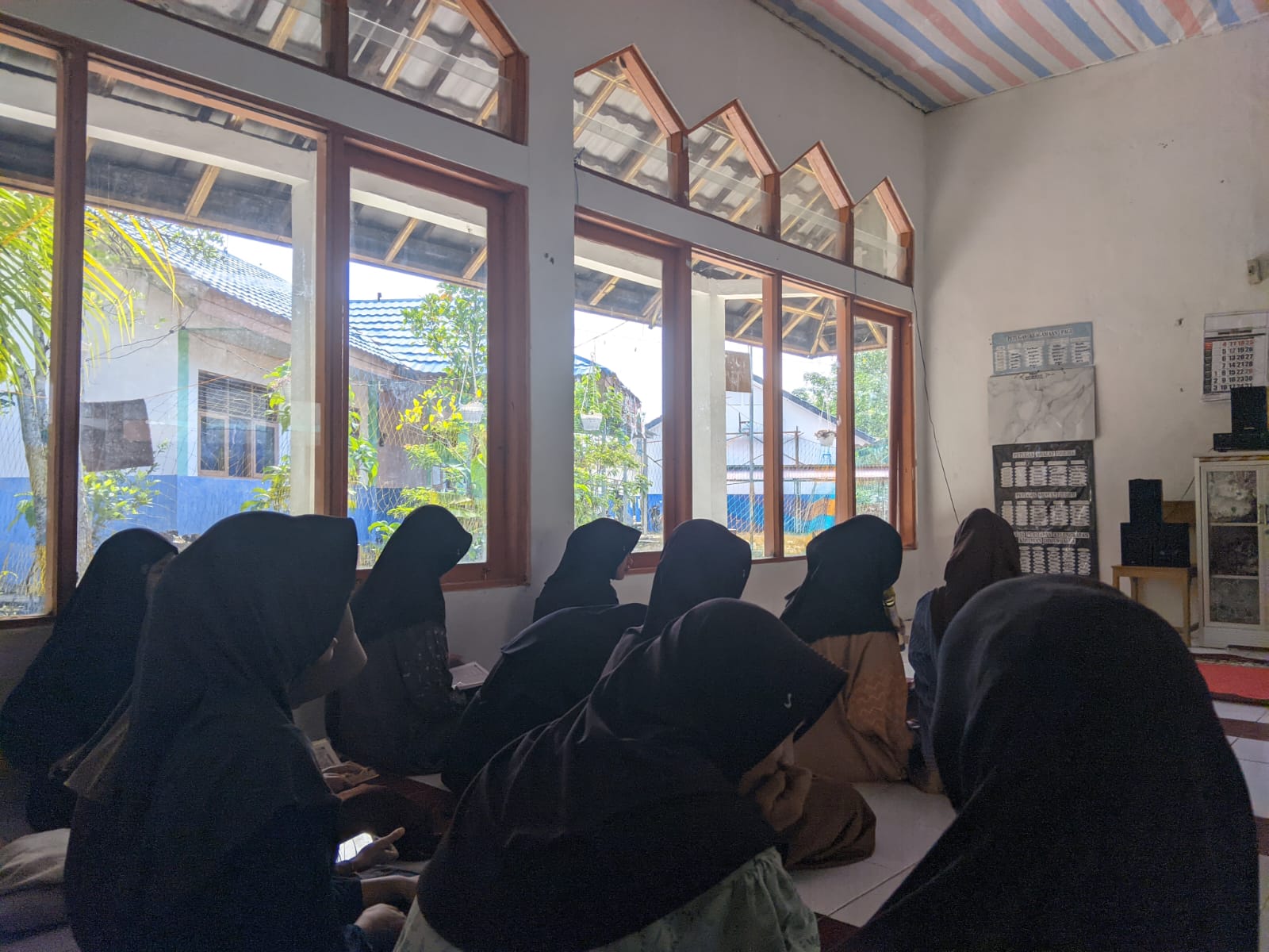 Belajar Tilawah di SMPN 2 Pugaan