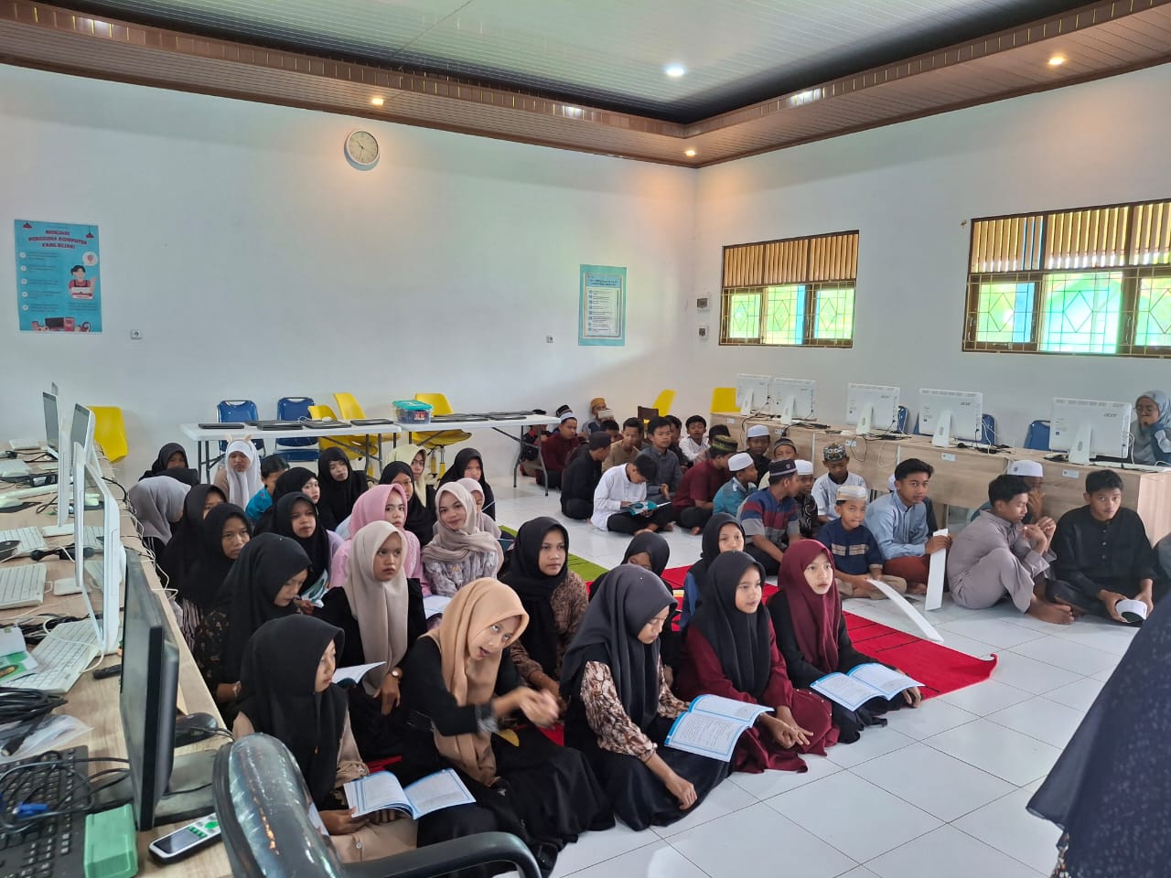 Tingkatkan Kualitas Bacaan Al-Qur'an, SMPN 3 Muara Uya Gelar Literasi Mengaji Metode Tartily Banjary