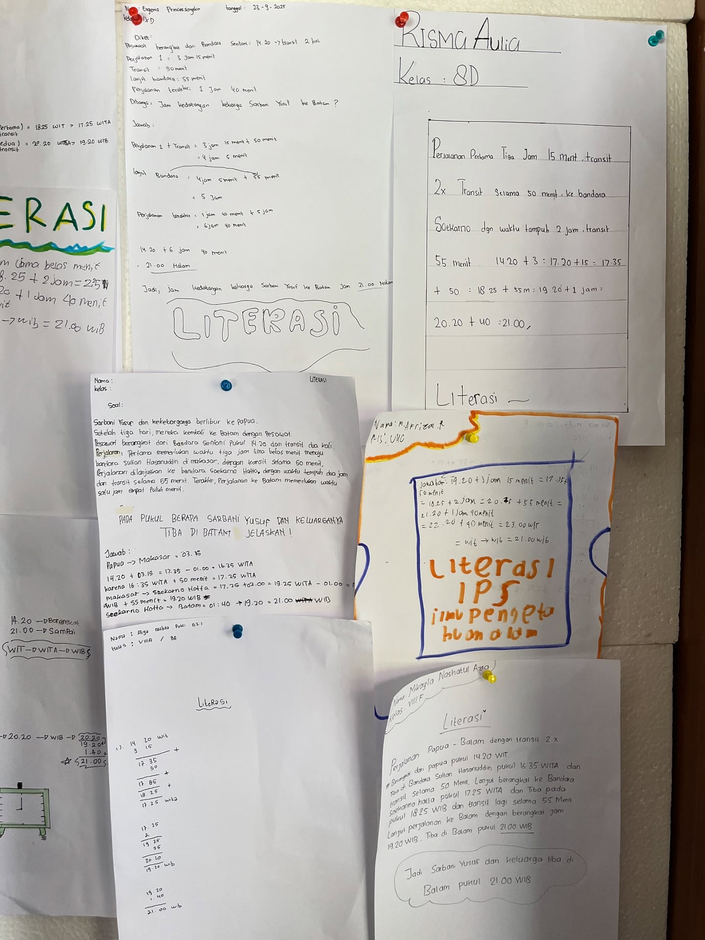 Gerakan Literasi Sekolah SMPN 2 Tanjung Selasa