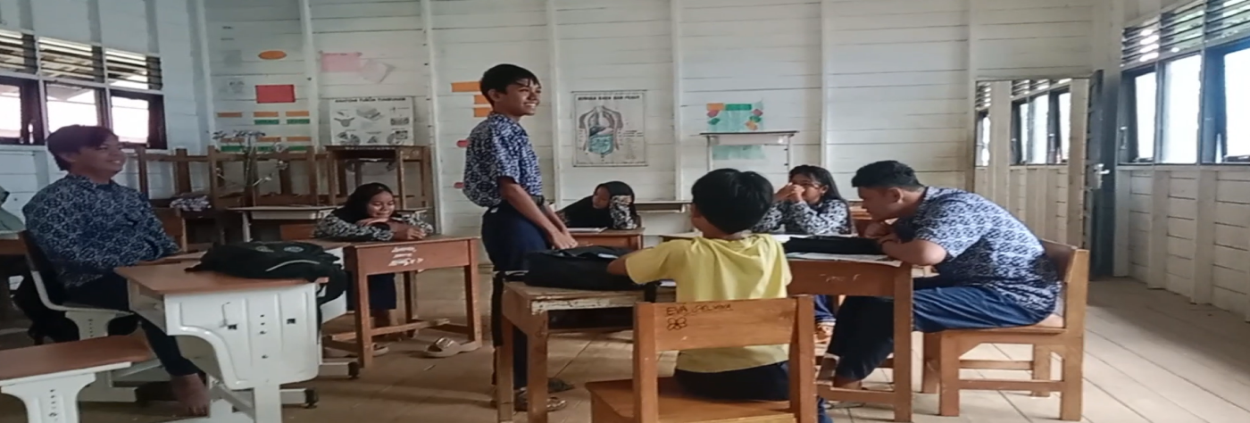 Suasana Belajar yang Menyenangkan di Kelas_SMPN 5 Bintang Ara