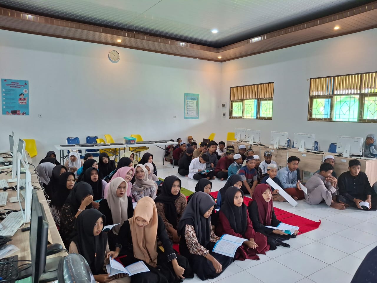 Wujudkan Generasi Qur’ani, SMPN 3 Muara Uya Gencarkan Literasi Mengaji Metode Tartily Banjary